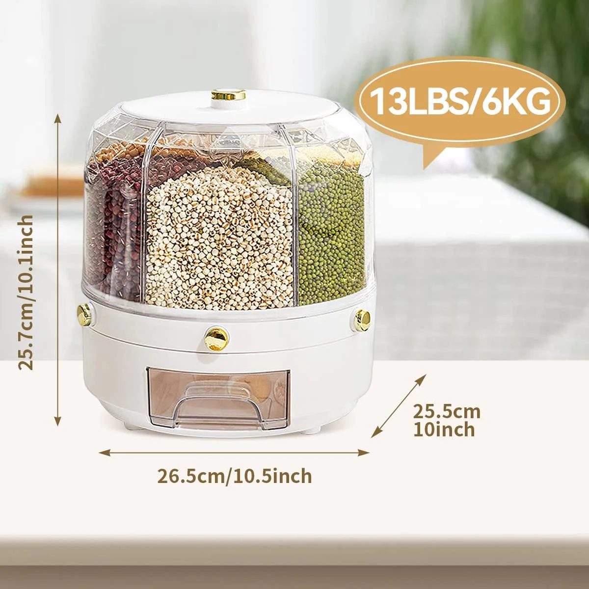 360° Rotating Food Dispenser