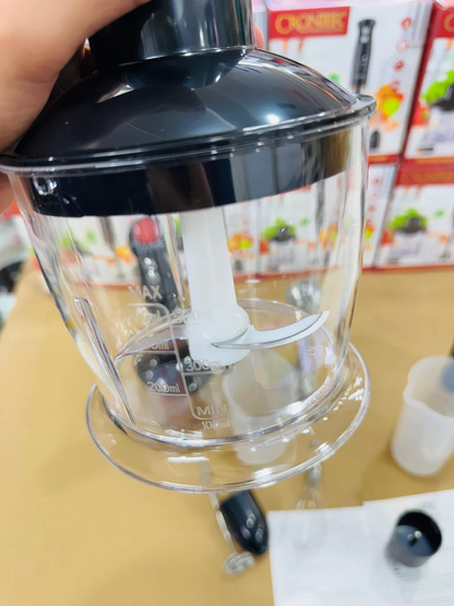 Cronier Professional Multifunction Hand Blender Set 1 Year Warranty