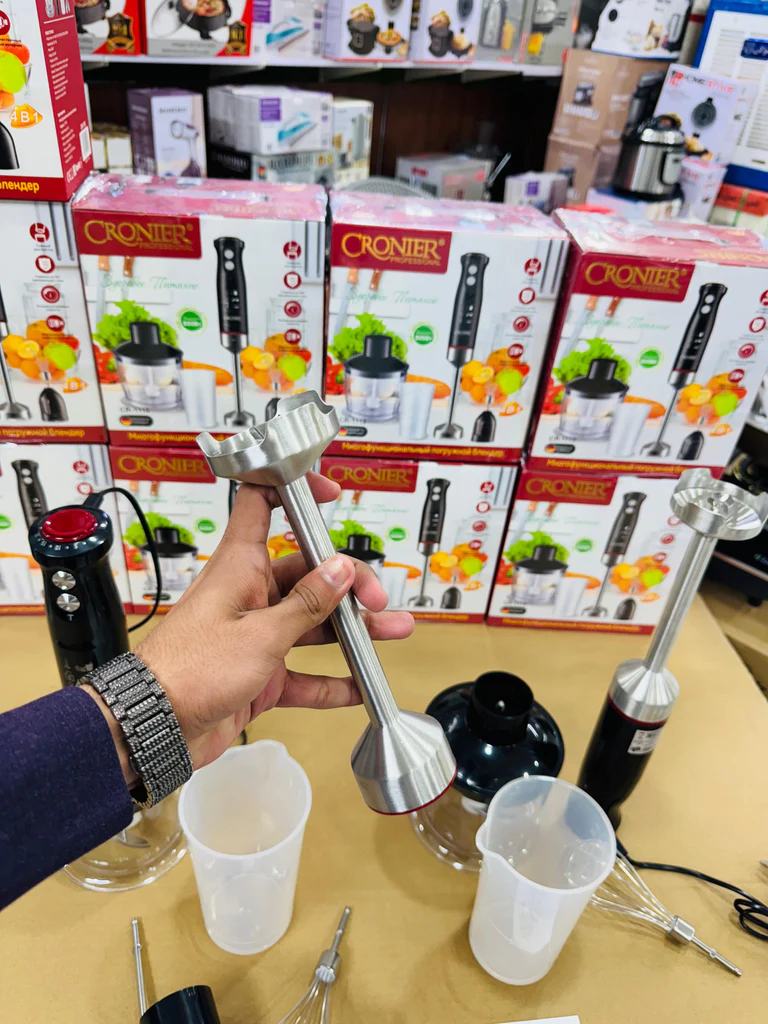 Cronier Professional Multifunction Hand Blender Set 1 Year Warranty