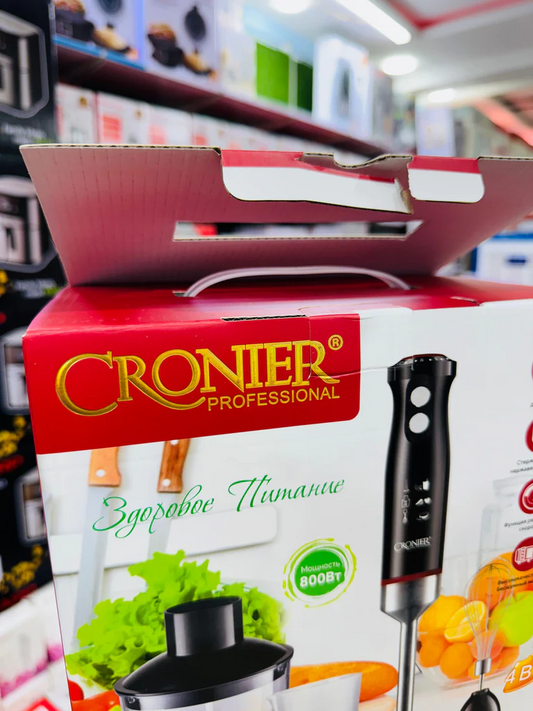 Cronier Professional Multifunction Hand Blender Set 1 Year Warranty